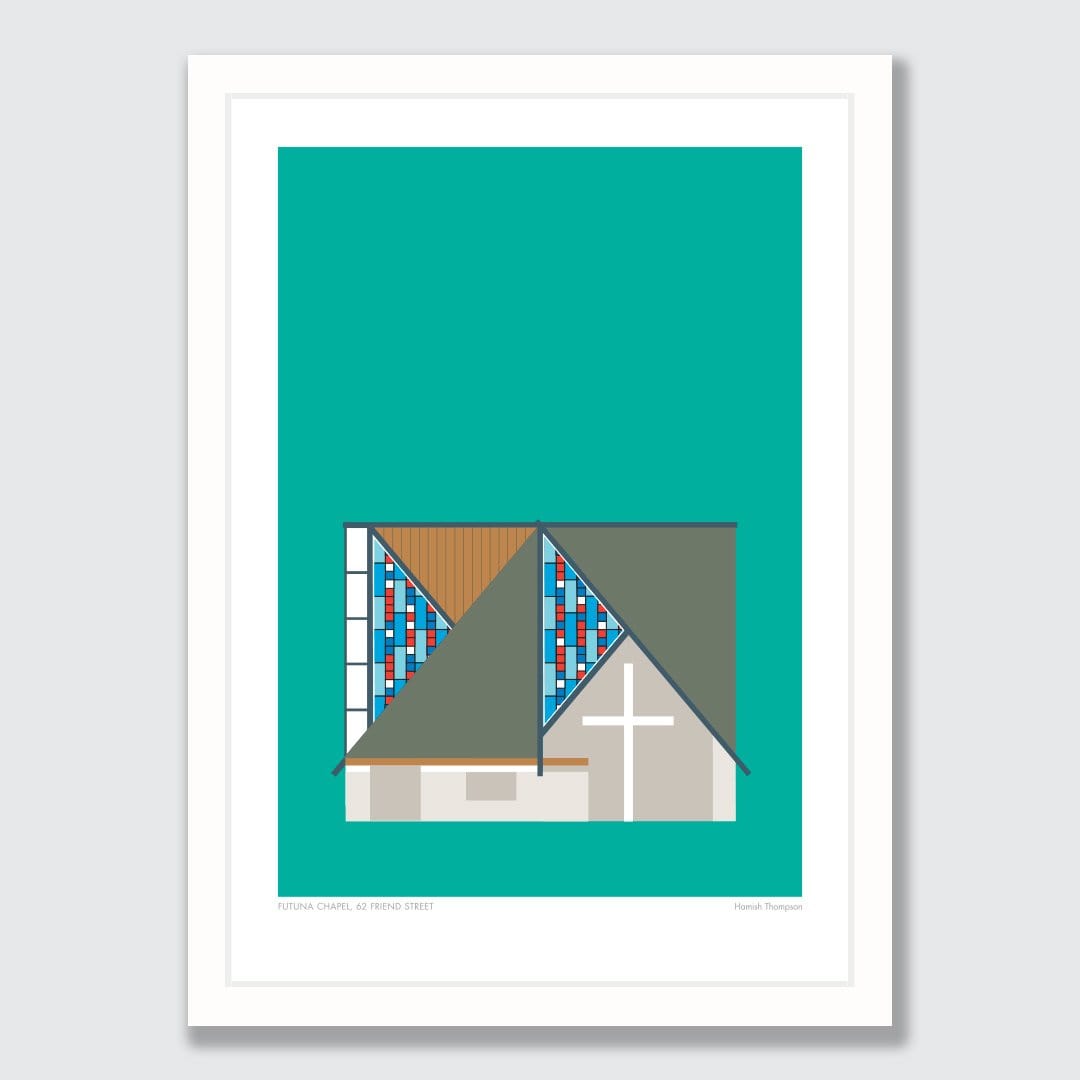 Futuna Chapel, 62 Friend St Art Print by Hamish Thompson
