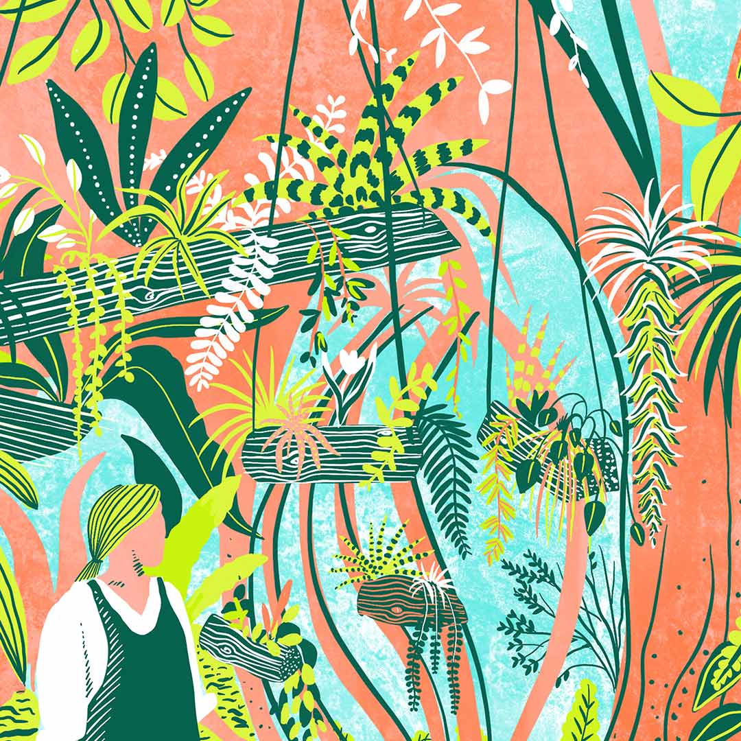 Greenhouse Art Print by Harriet Popham