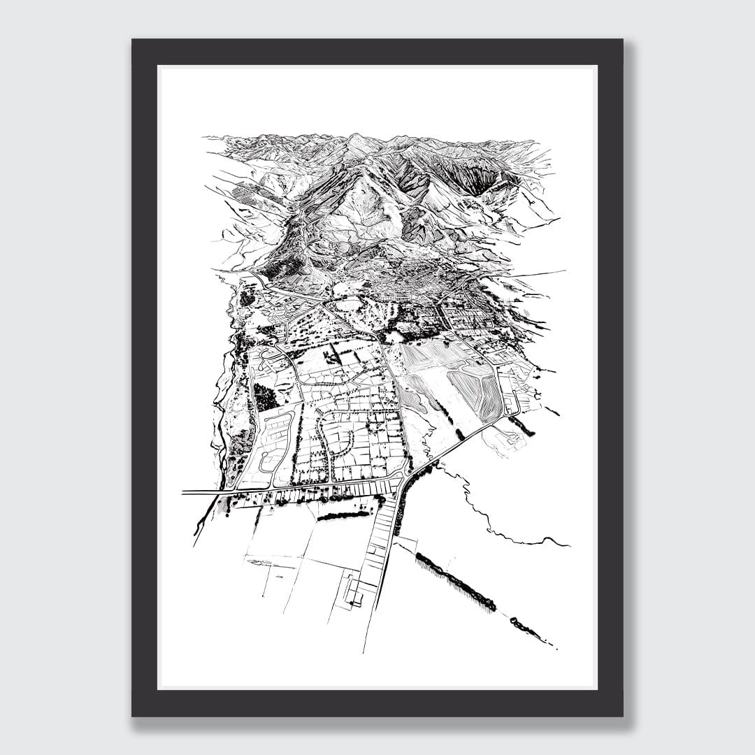 Hanmer Springs Art Print by Citizen Art