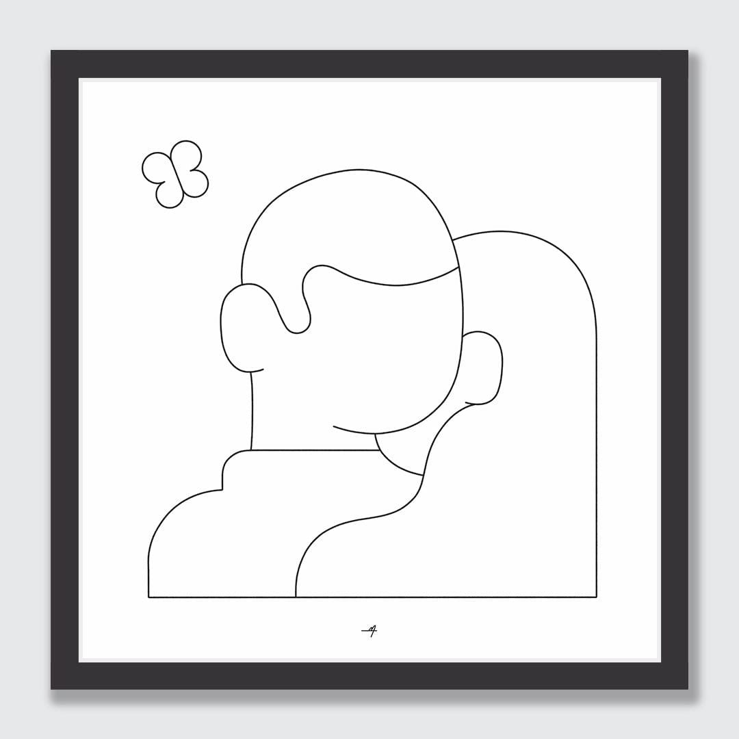 Her Art Print by Matt Jennings