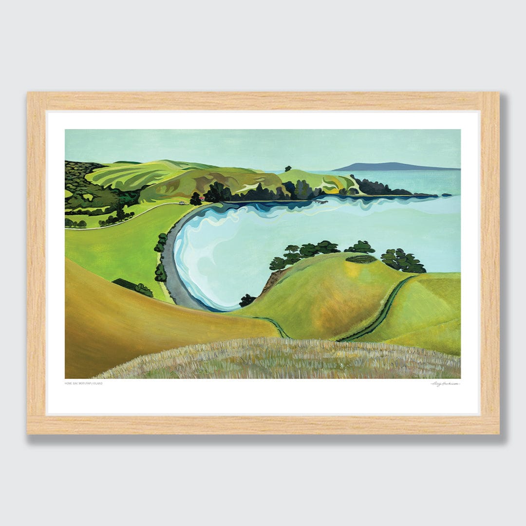 Home Bay Art Print by Guy Harkness