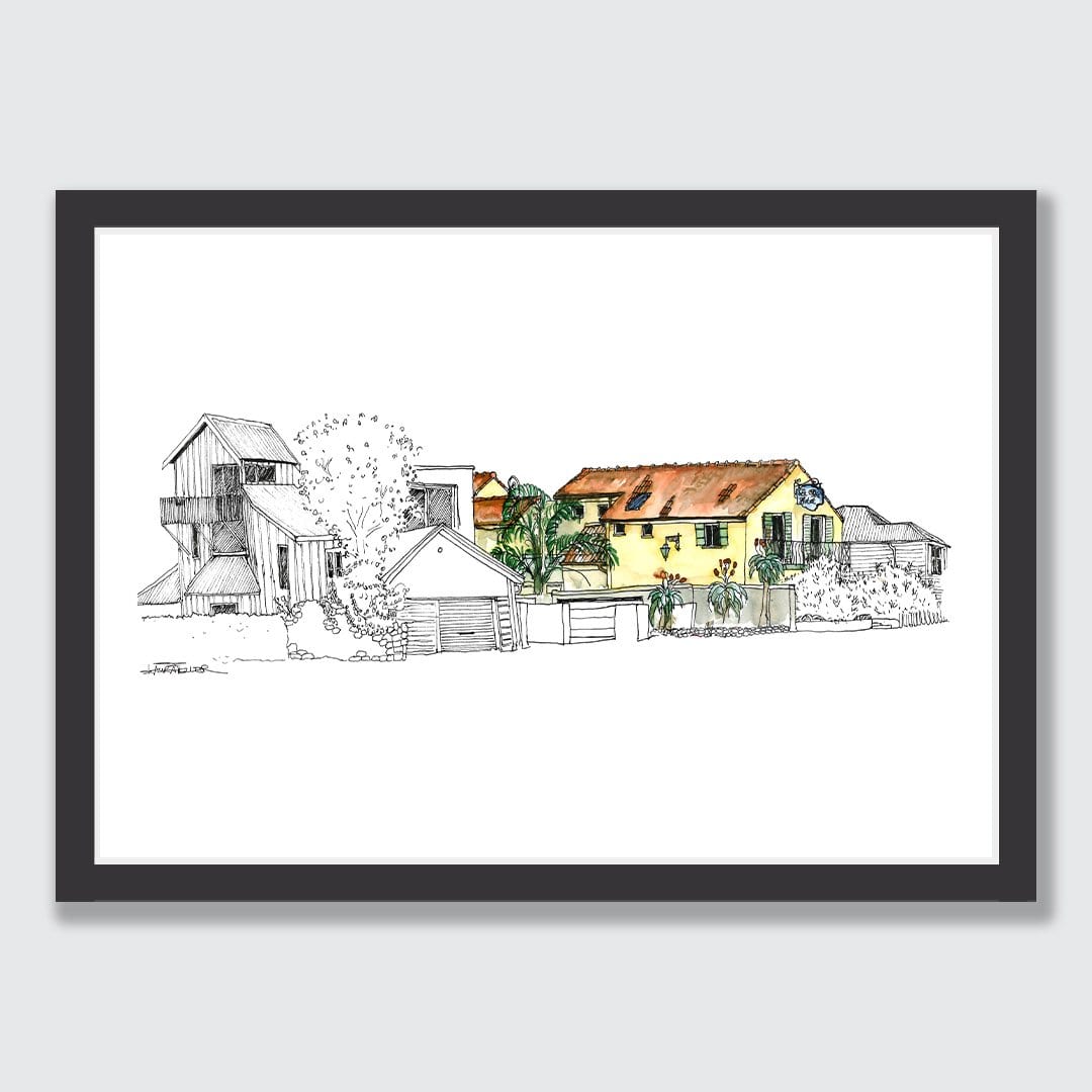 House in Sumner Art Print by Laura Feller