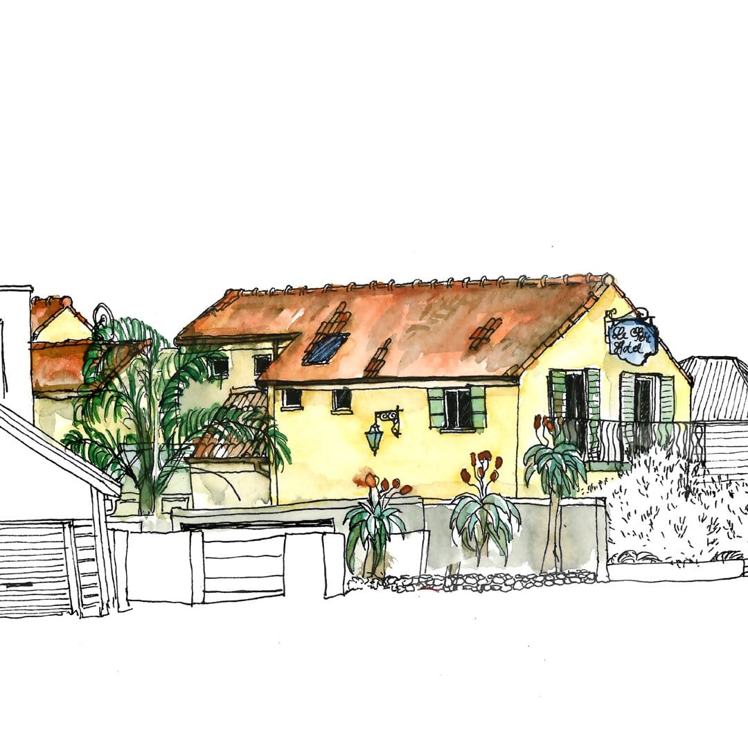 House in Sumner Art Print by Laura Feller