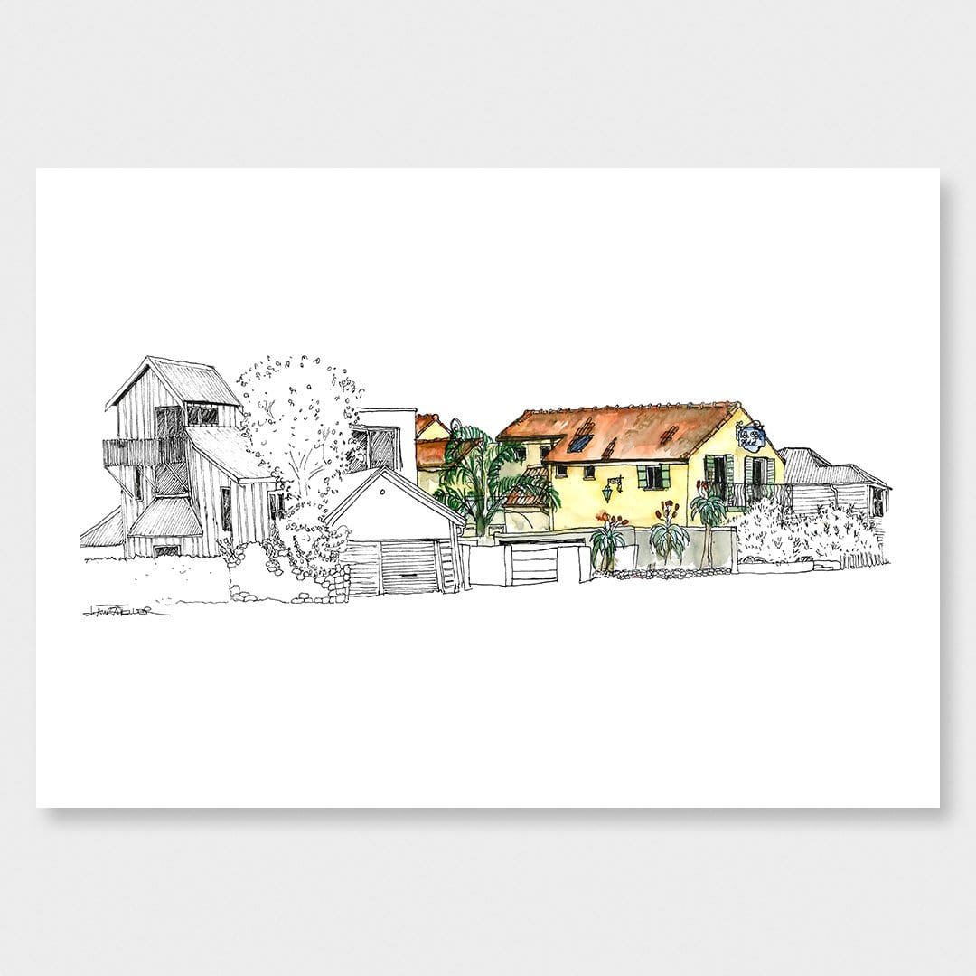House in Sumner Art Print by Laura Feller