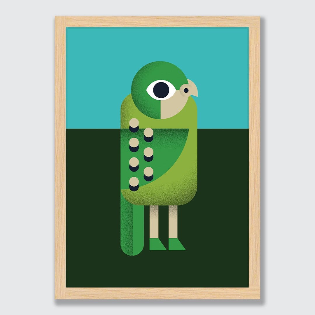 Kakapo Art Print by Beth Xia