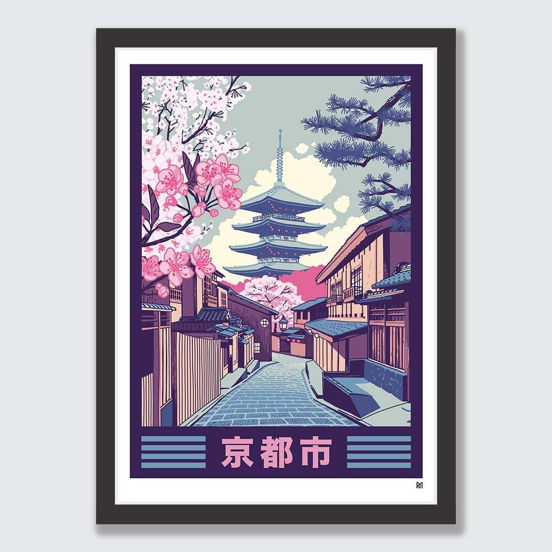 Kyoto Art Print by Ross Murray