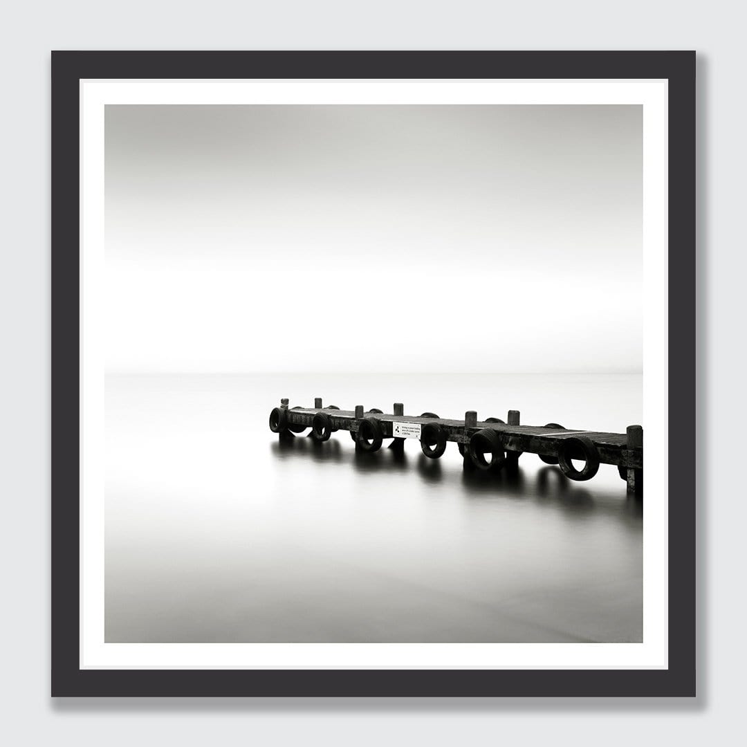 Lake Jetty Photographic Art Print by Jeremy Senior