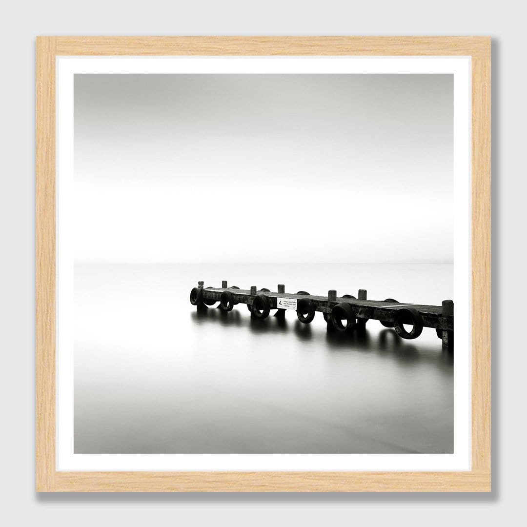 Lake Jetty Photographic Art Print by Jeremy Senior