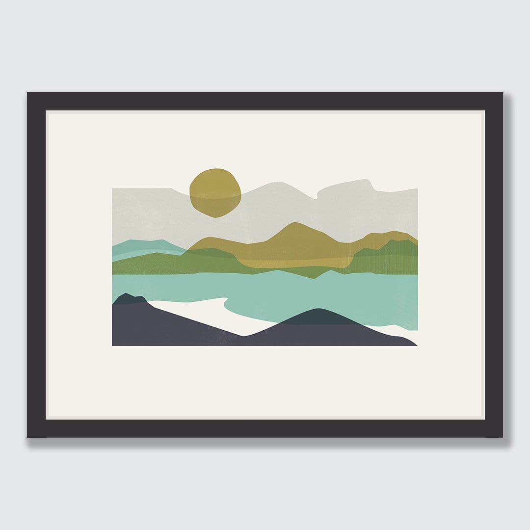 Landscape Art Print by Sarah Parkinson
