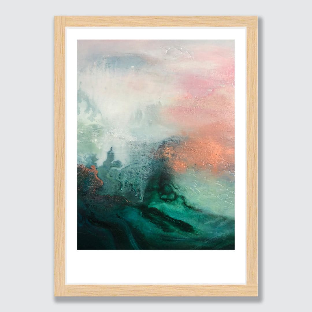 Late Light Art Print by Lucy Davidson