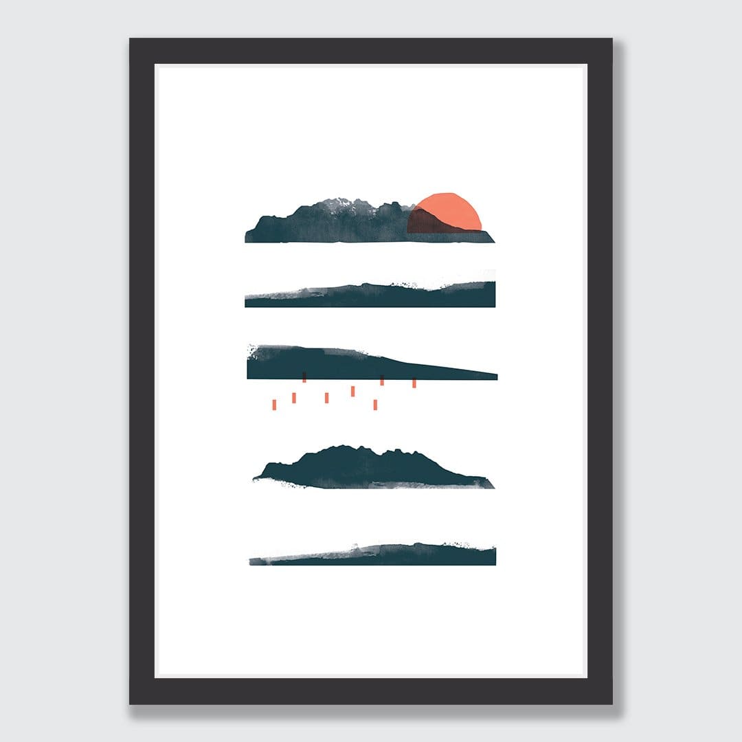 Little Barrier Study Art Print by Sarah Parkinson