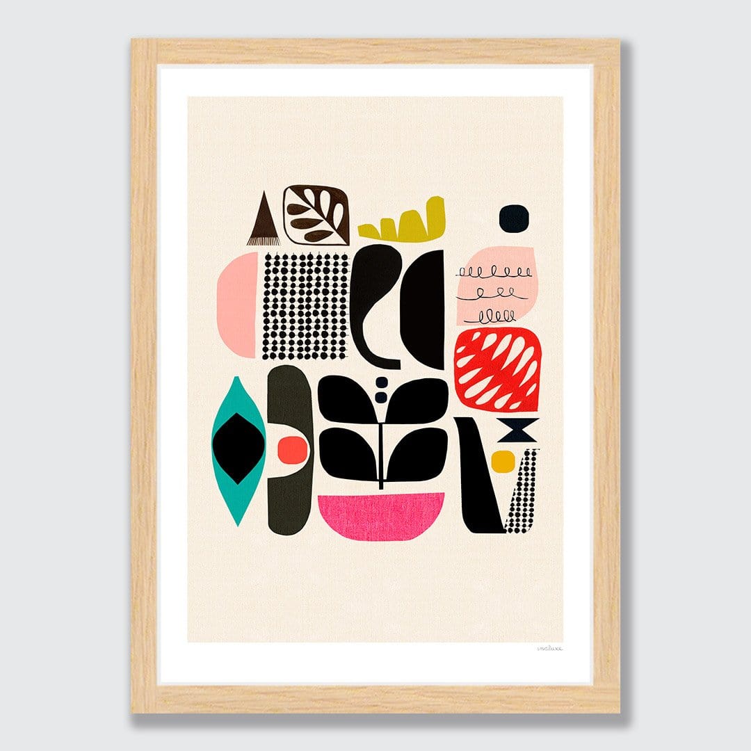 Mixed Lollies Print by Inaluxe