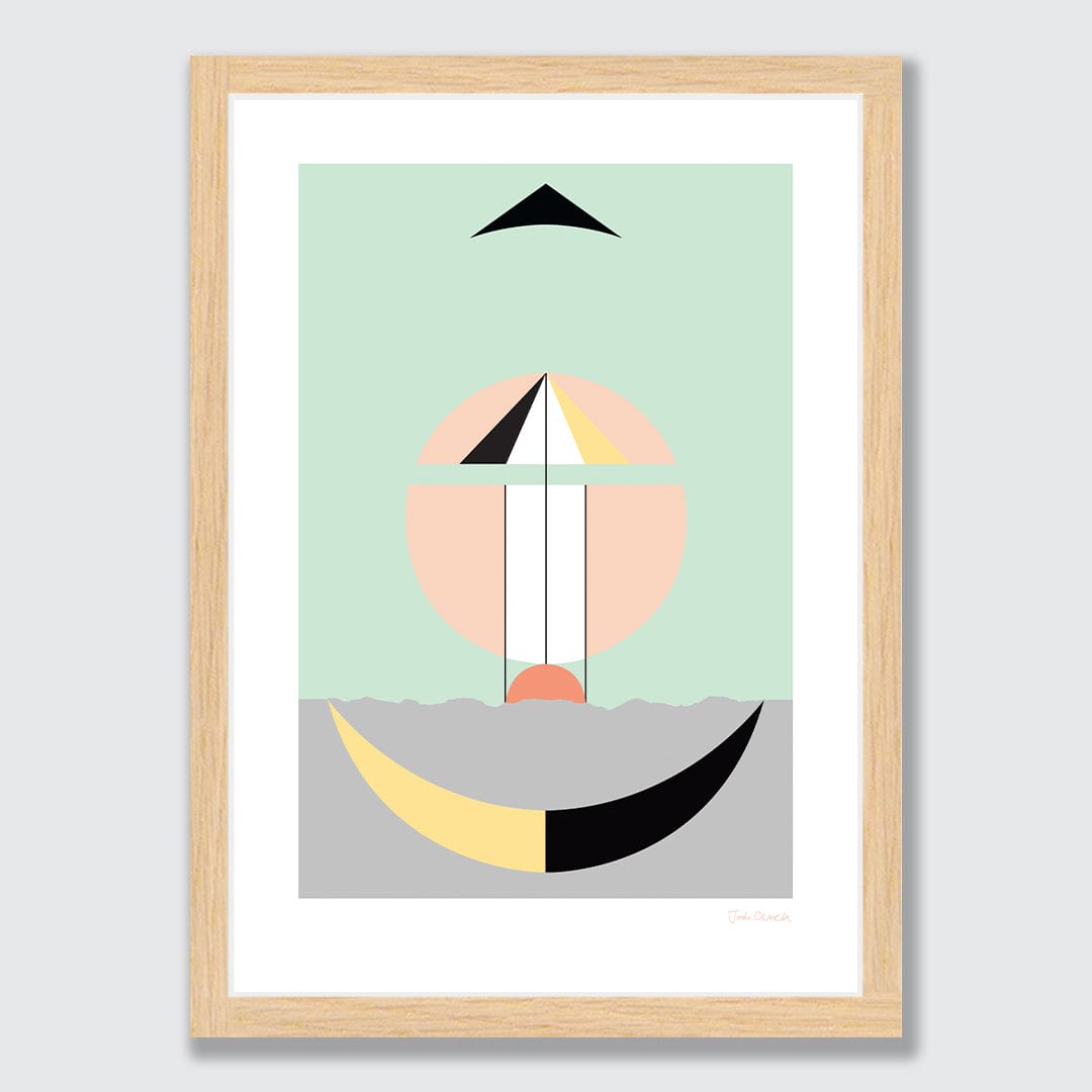Moonrise Art Print by Jodi Clark