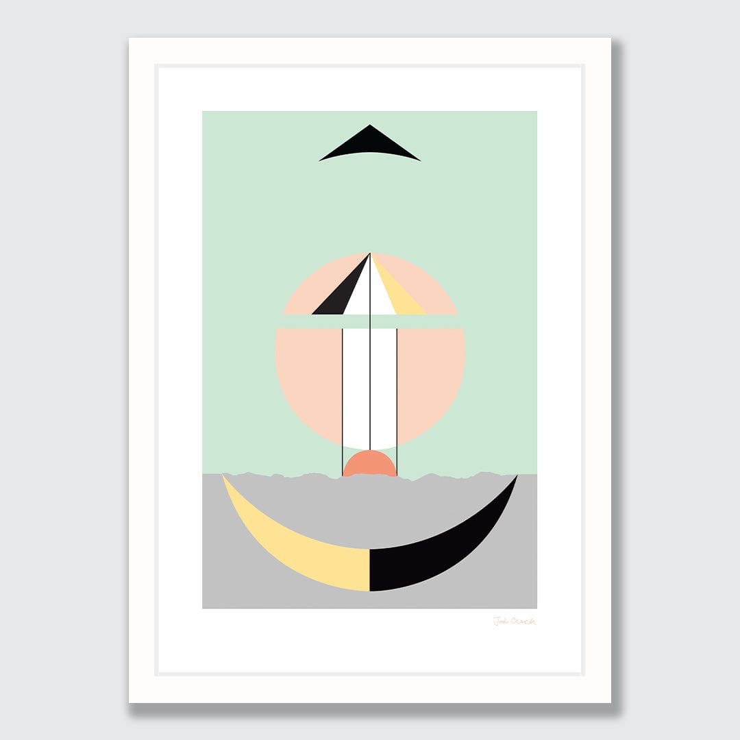 Moonrise Art Print by Jodi Clark