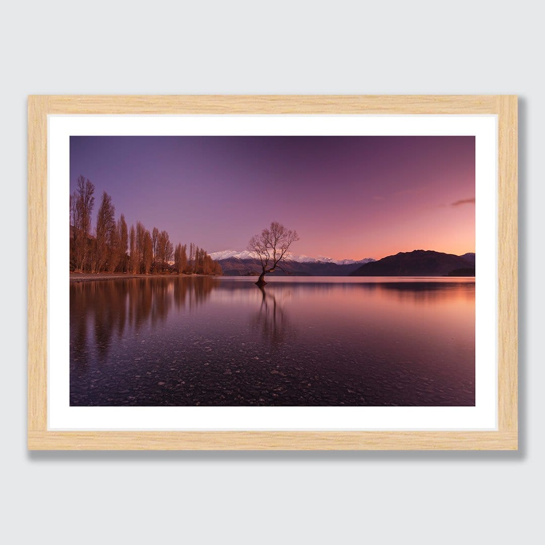 Morning Glow - Wanaka Photographic Print by Mike Mackinven
