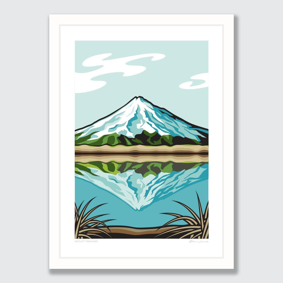 Mount Taranaki Art Print by Glenn Jones