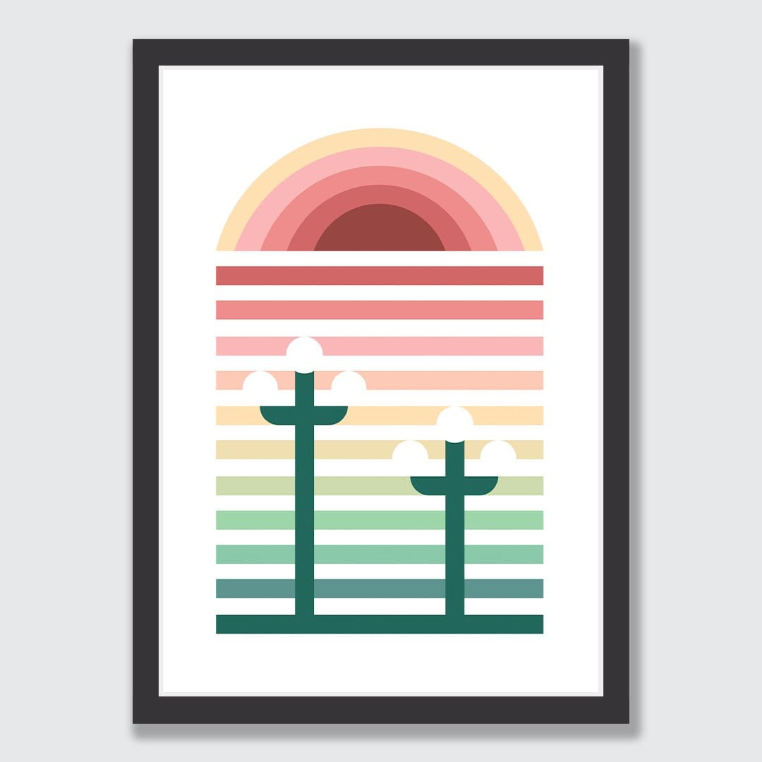 Napier Scandi Art Print by OSLO