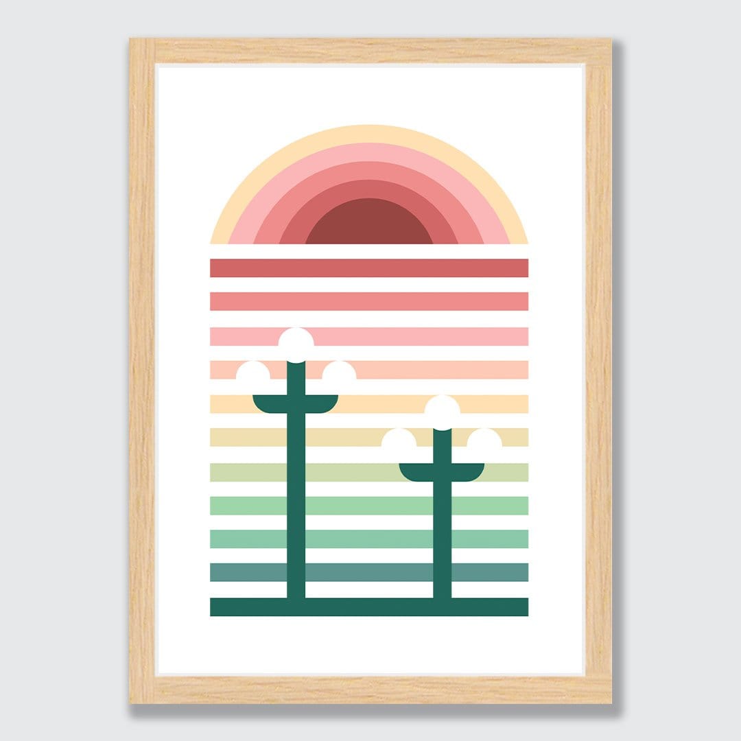 Napier Scandi Art Print by OSLO