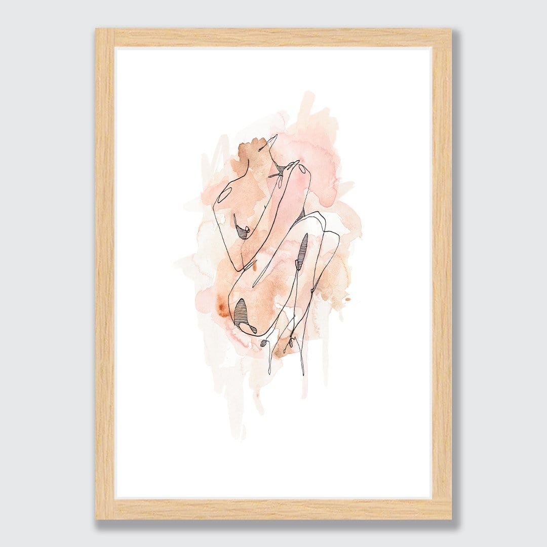 Nude 5 Art Print by Makus Art