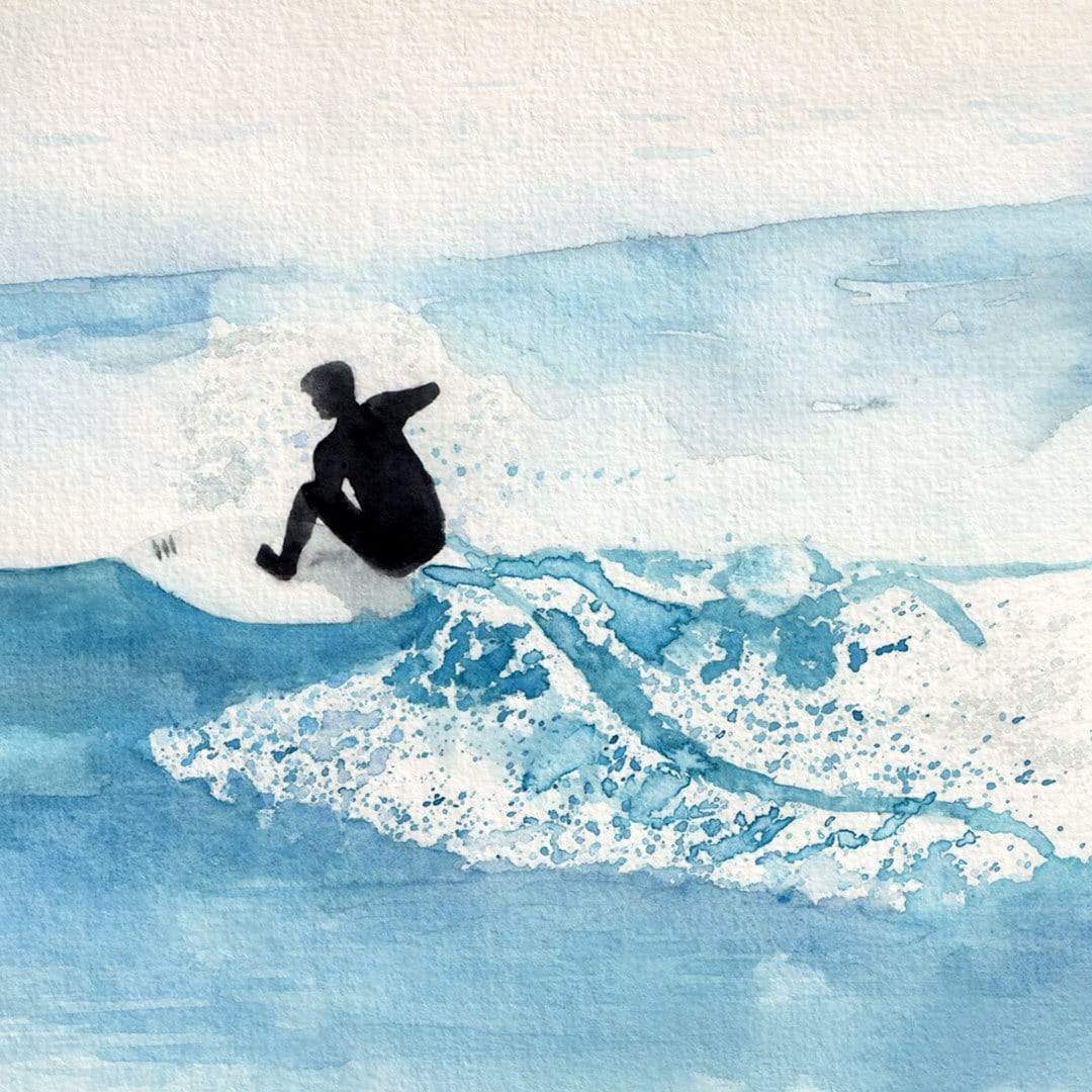 Ocean Hues Art Print by Laura Feller