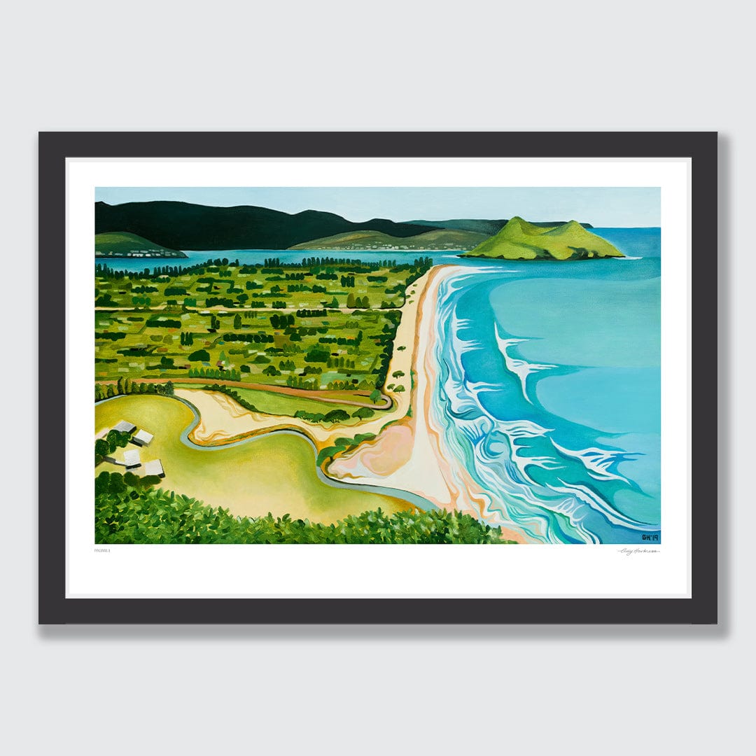 Pauanui Art Print by Guy Harkness