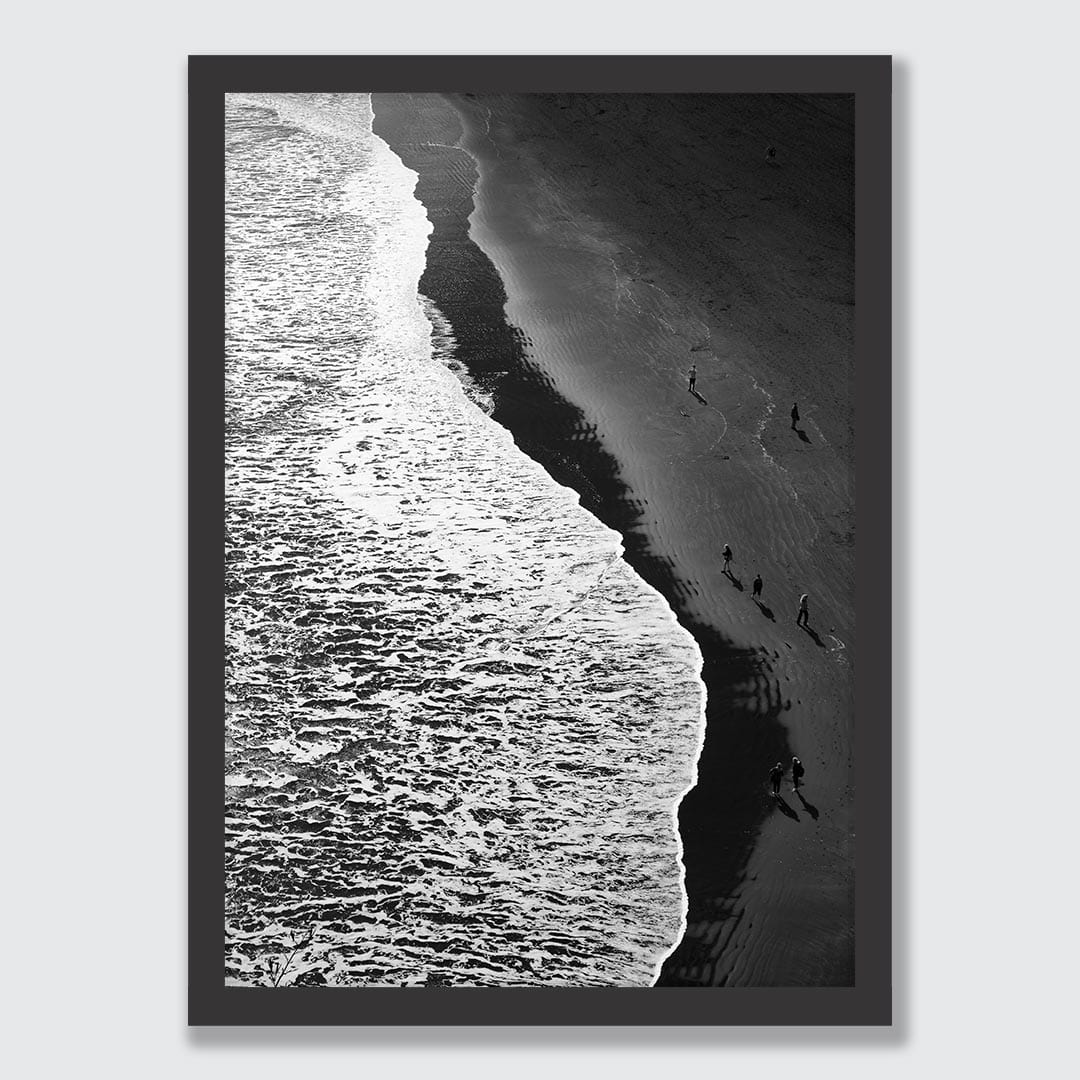 Piha Pedestrians Photographic Art Print by Jenna Smith