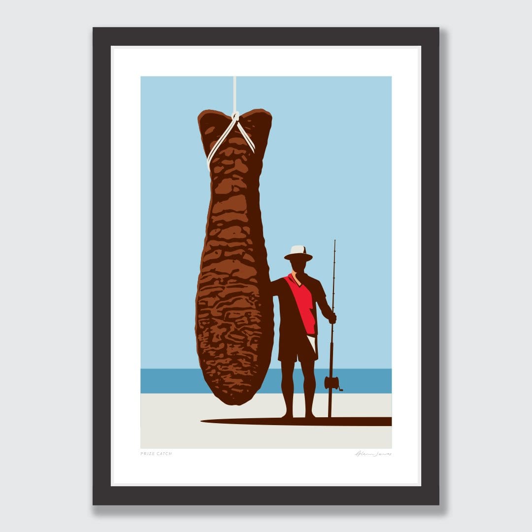 Prize Catch Art Print by Glenn Jones