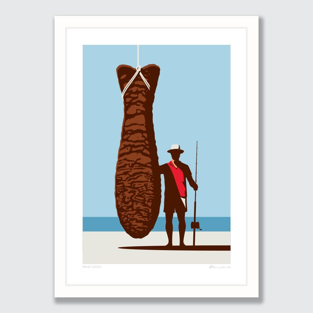 Prize Catch Art Print by Glenn Jones