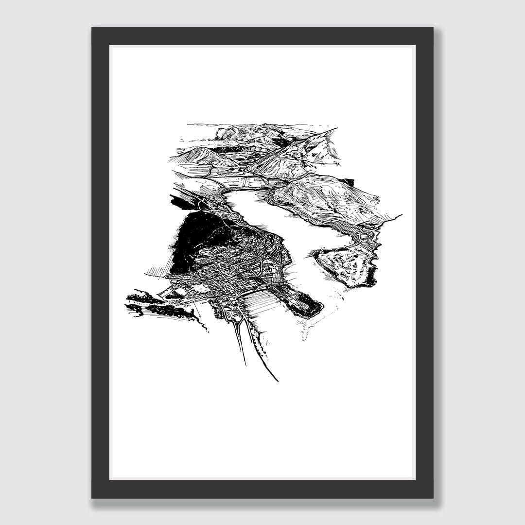 Queenstown Art Print by Citizen Art