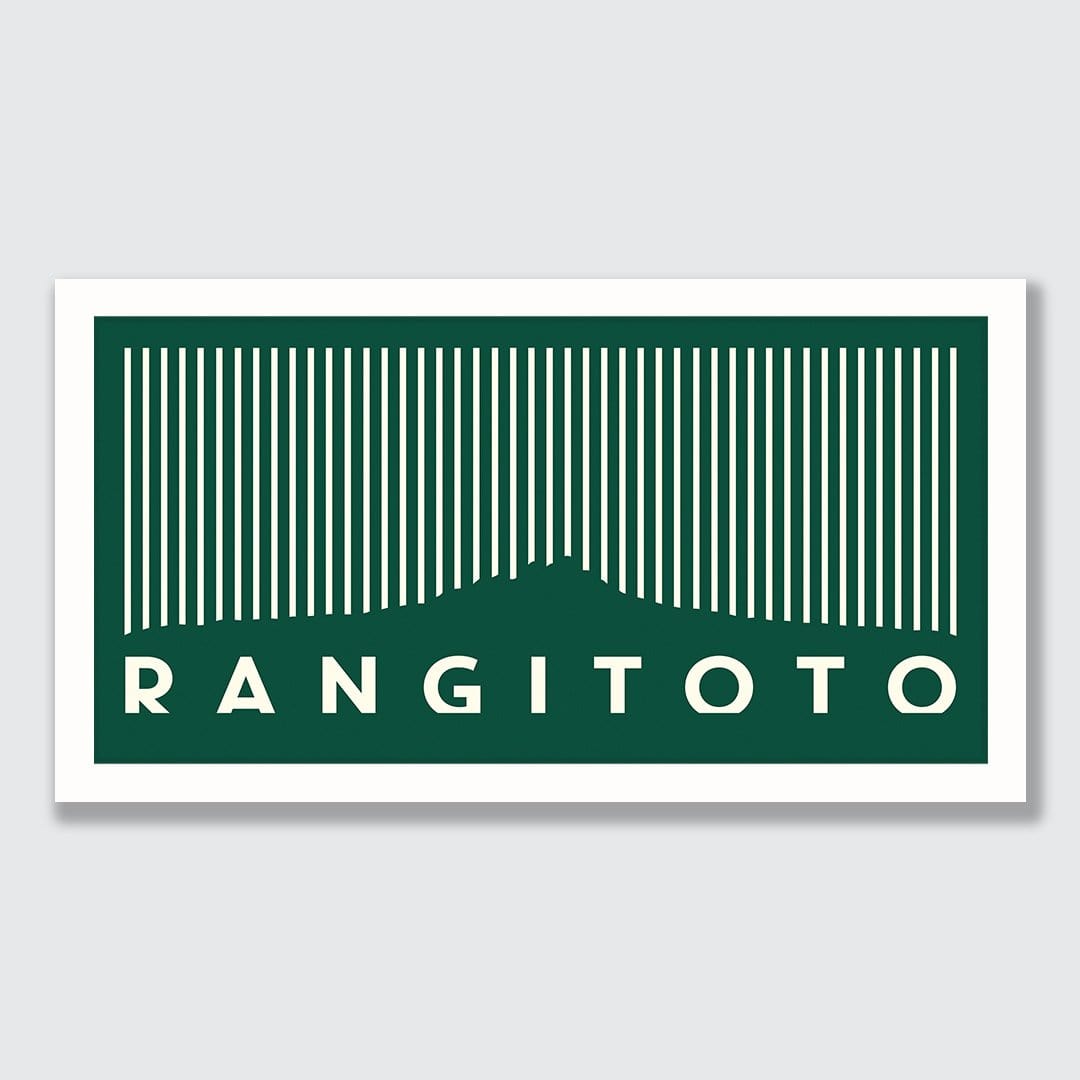 Rangitoto Art Print by OSLO