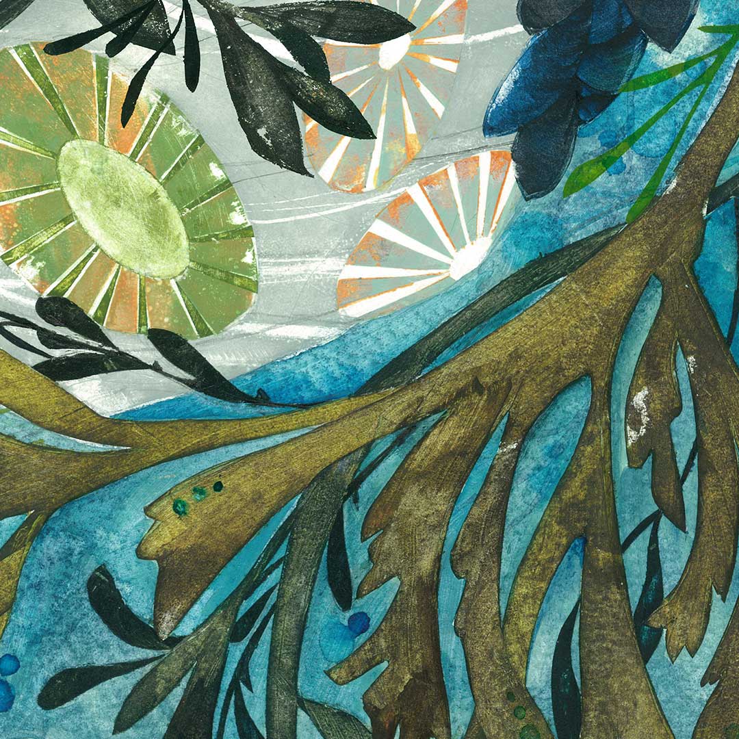 Rockpool Art Print by Holly Roach