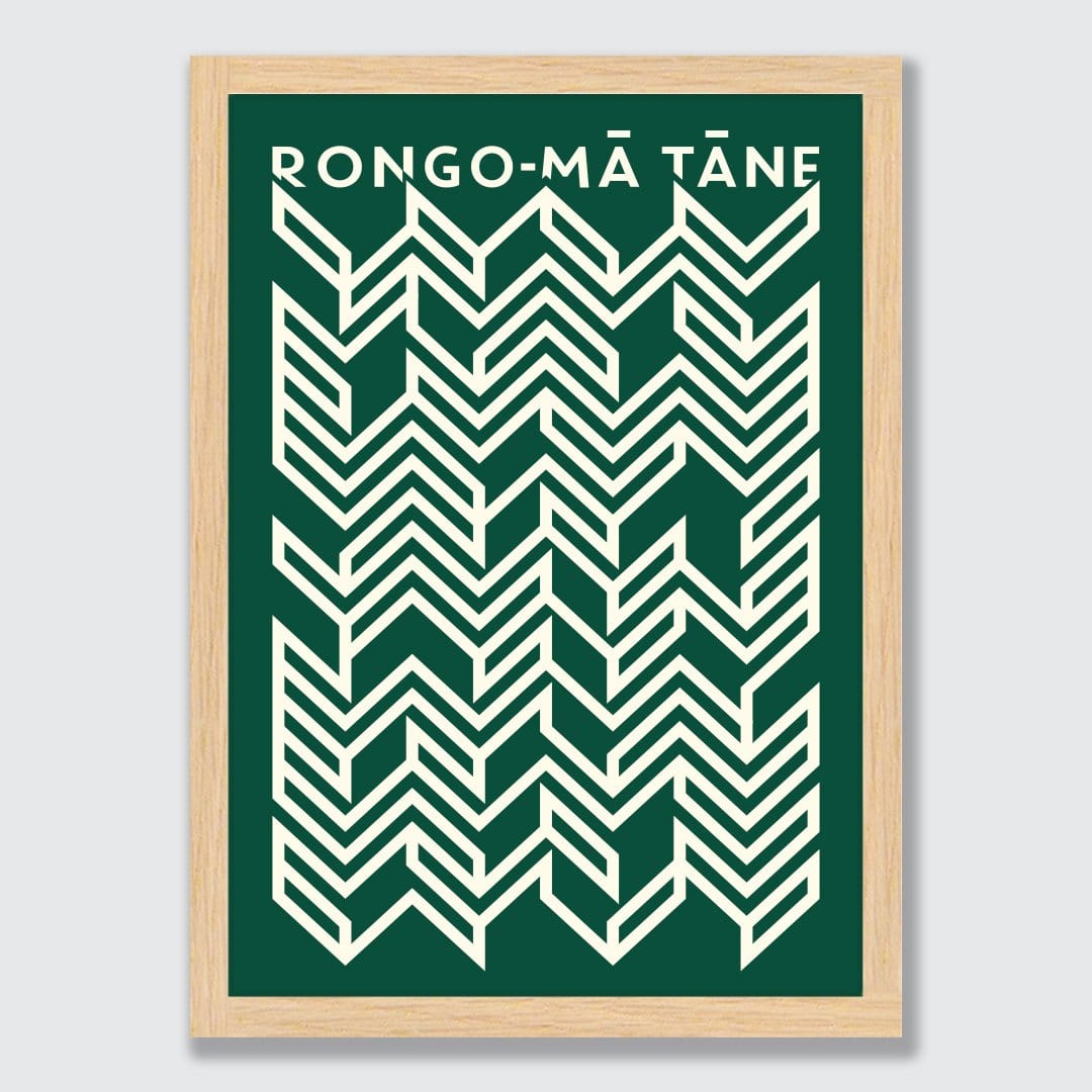 Rongo-Mā Tāne Art Print by OSLO