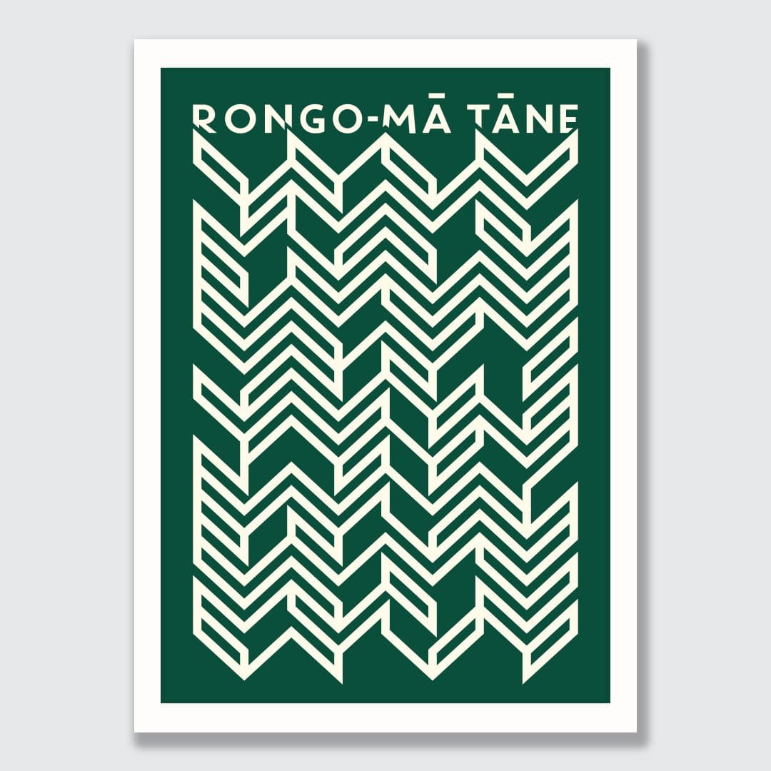 Rongo-Mā Tāne Art Print by OSLO