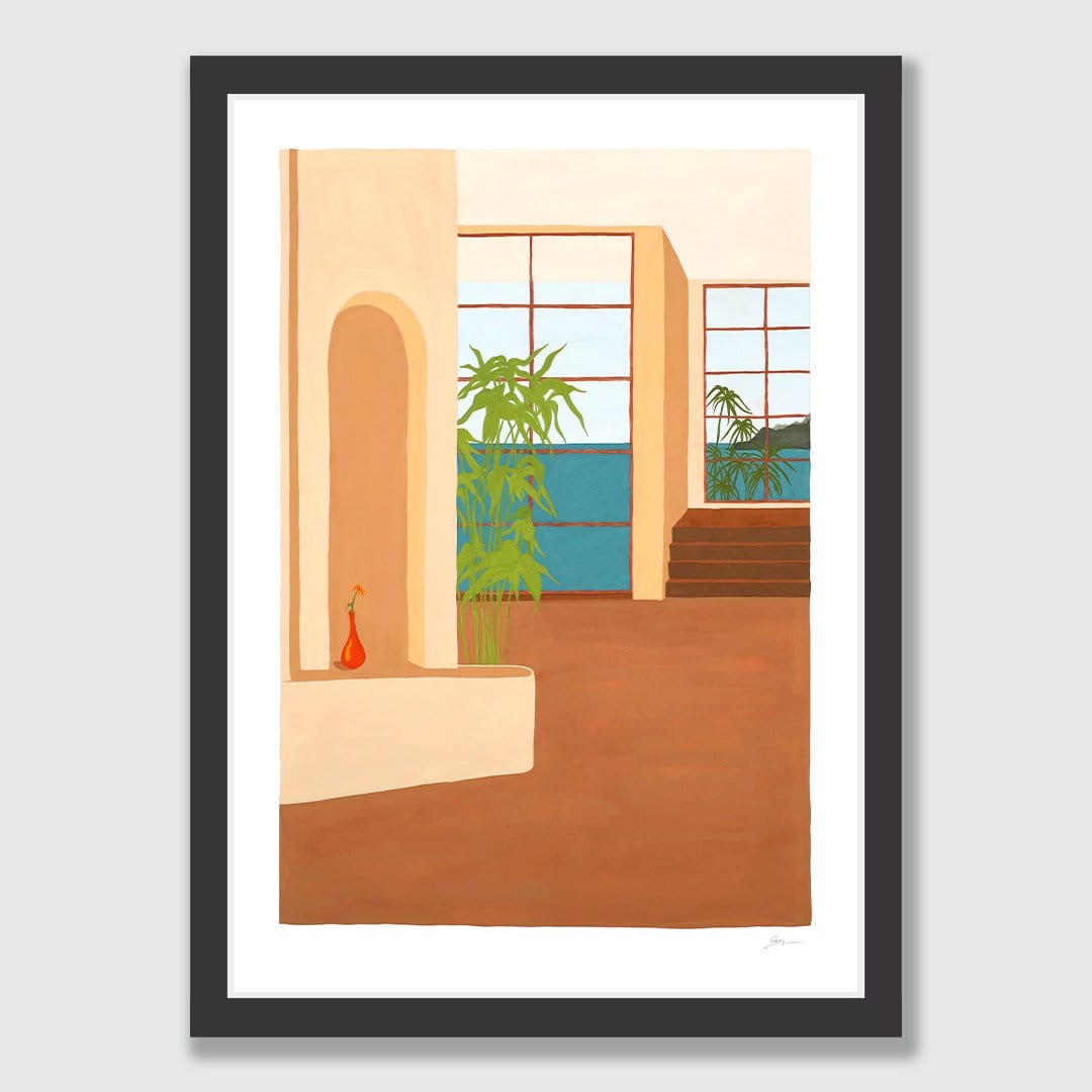 Room With a View Art Print by Grace Popplewell