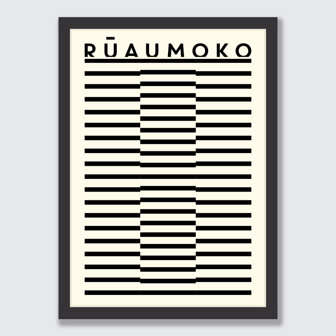 Rūaumoko Art Print by OSLO
