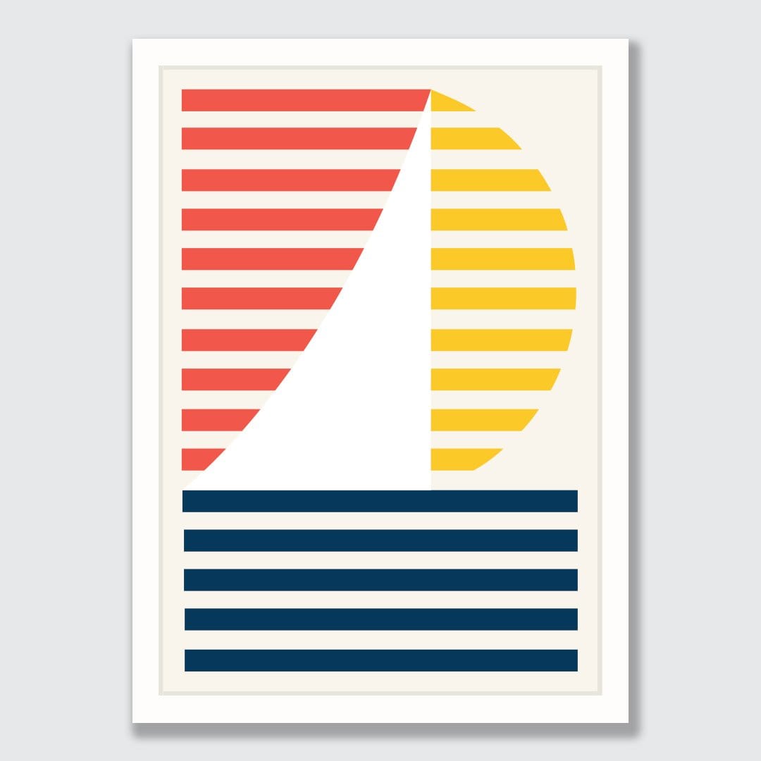 Sailing Art Print by OSLO