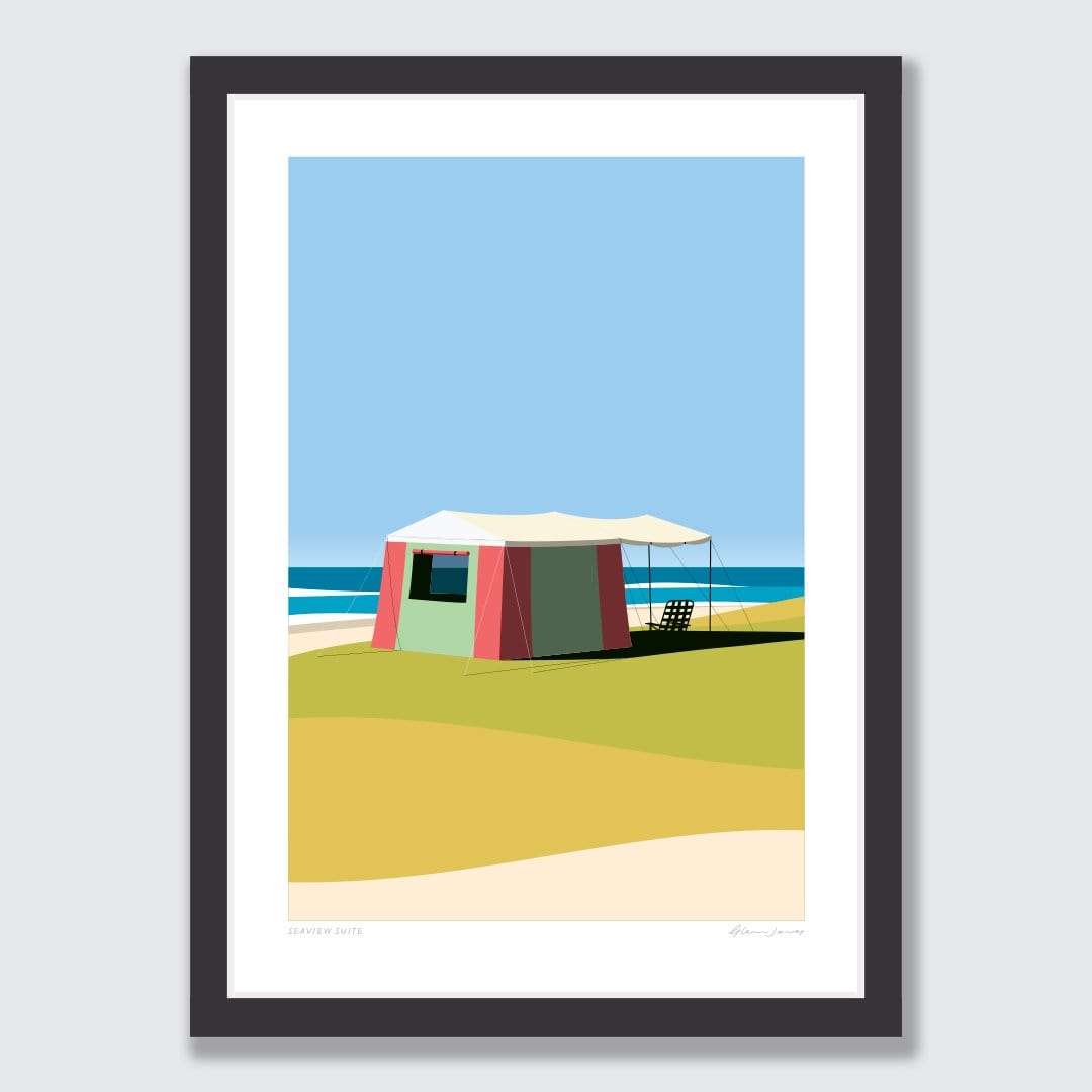 Seaview Suite Art Print by Glenn Jones