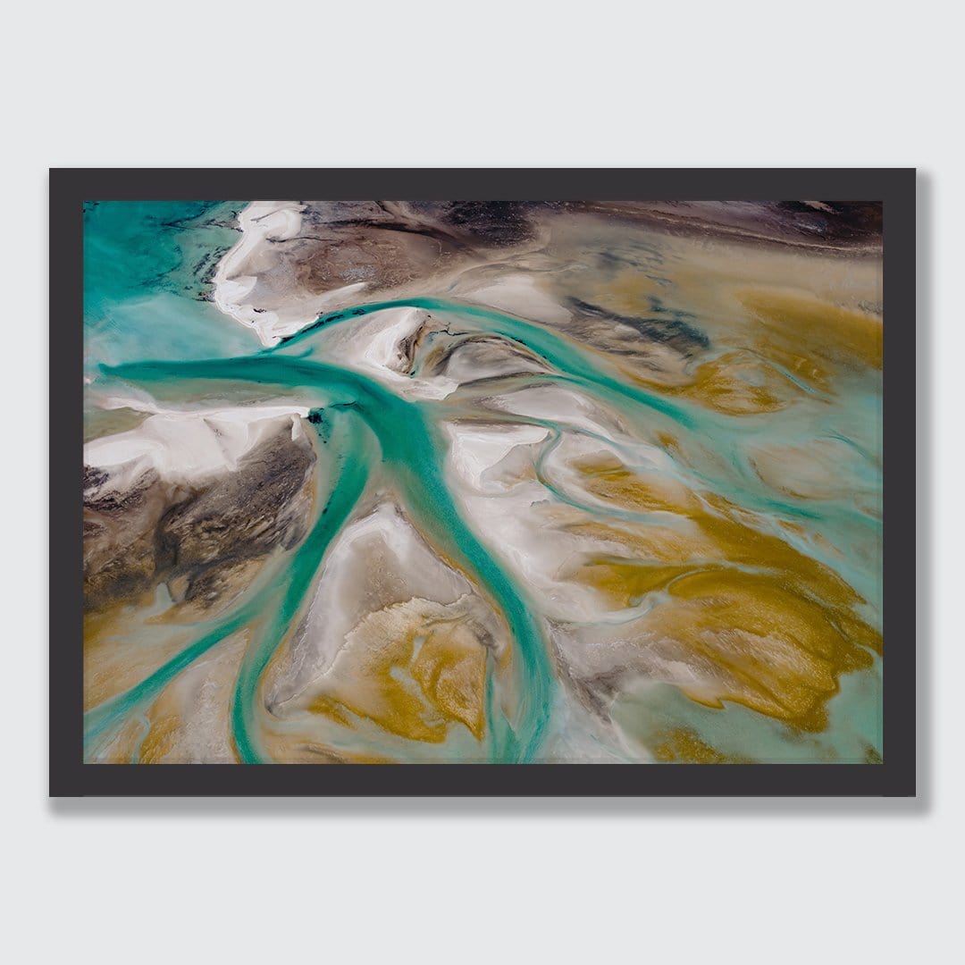 Shark Bay Veins Photographic Print by Emma Willetts