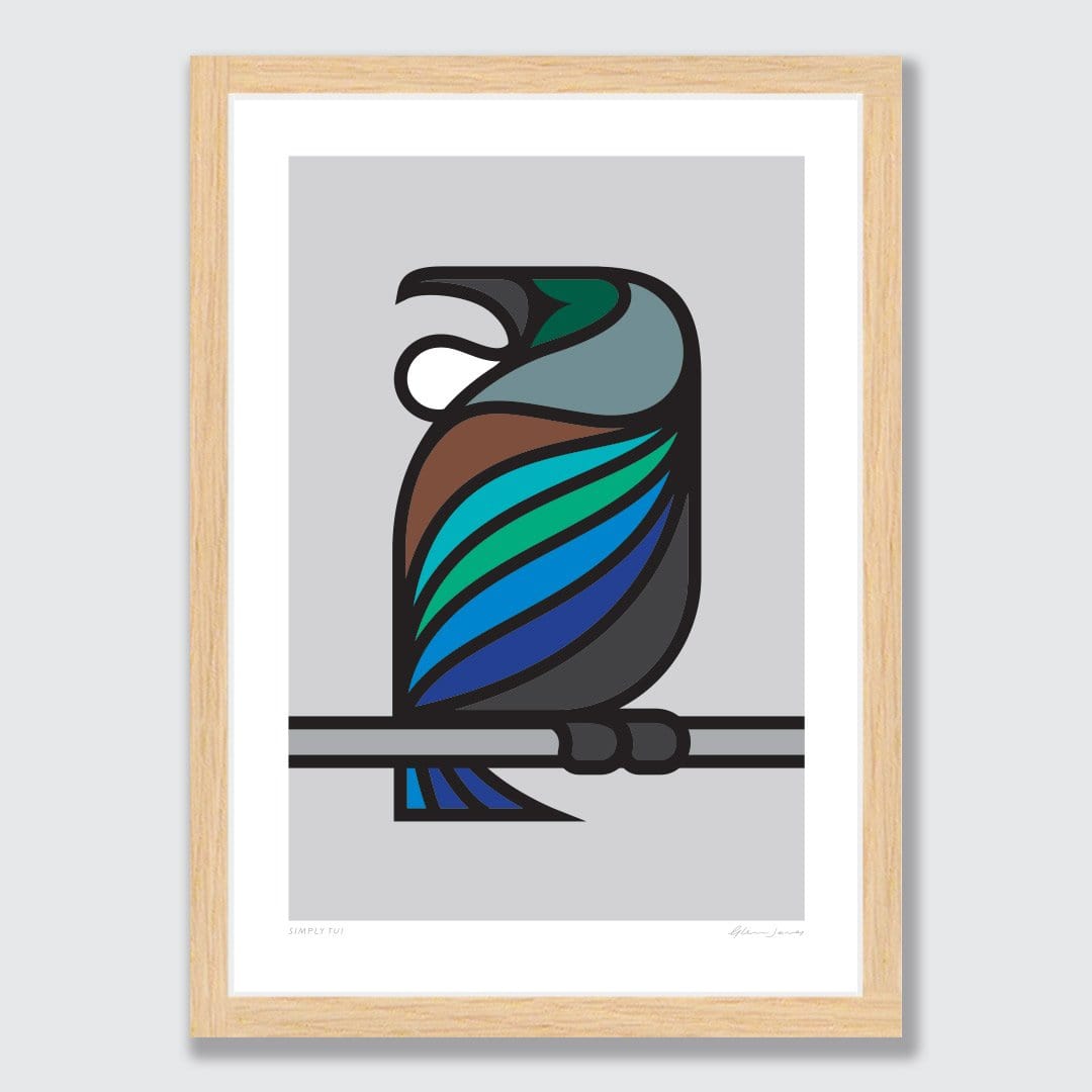 Simply Tui Art Print by Glenn Jones