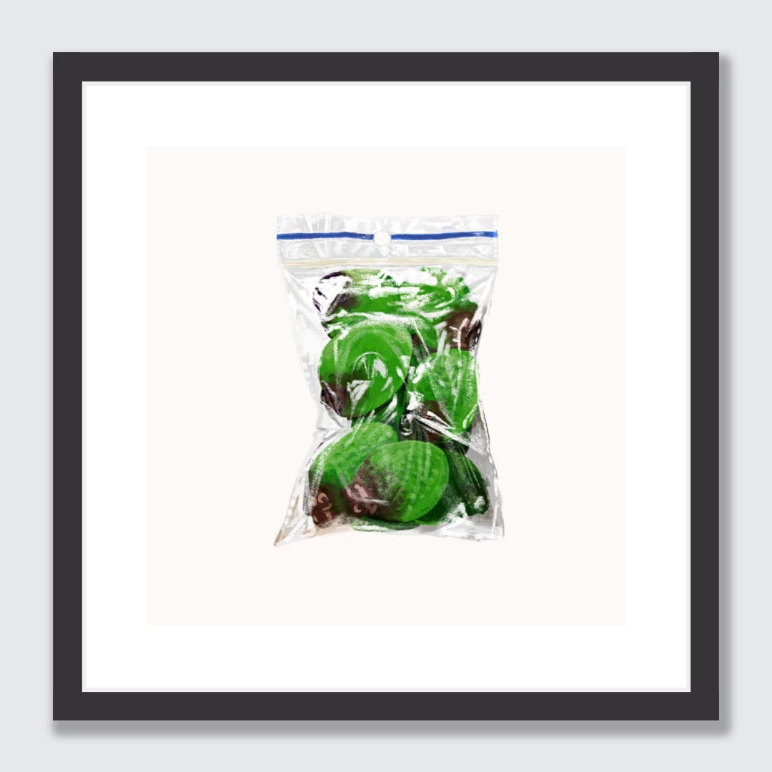 Sour Feijoas Limited Edition Art Print by Bridget Daulby