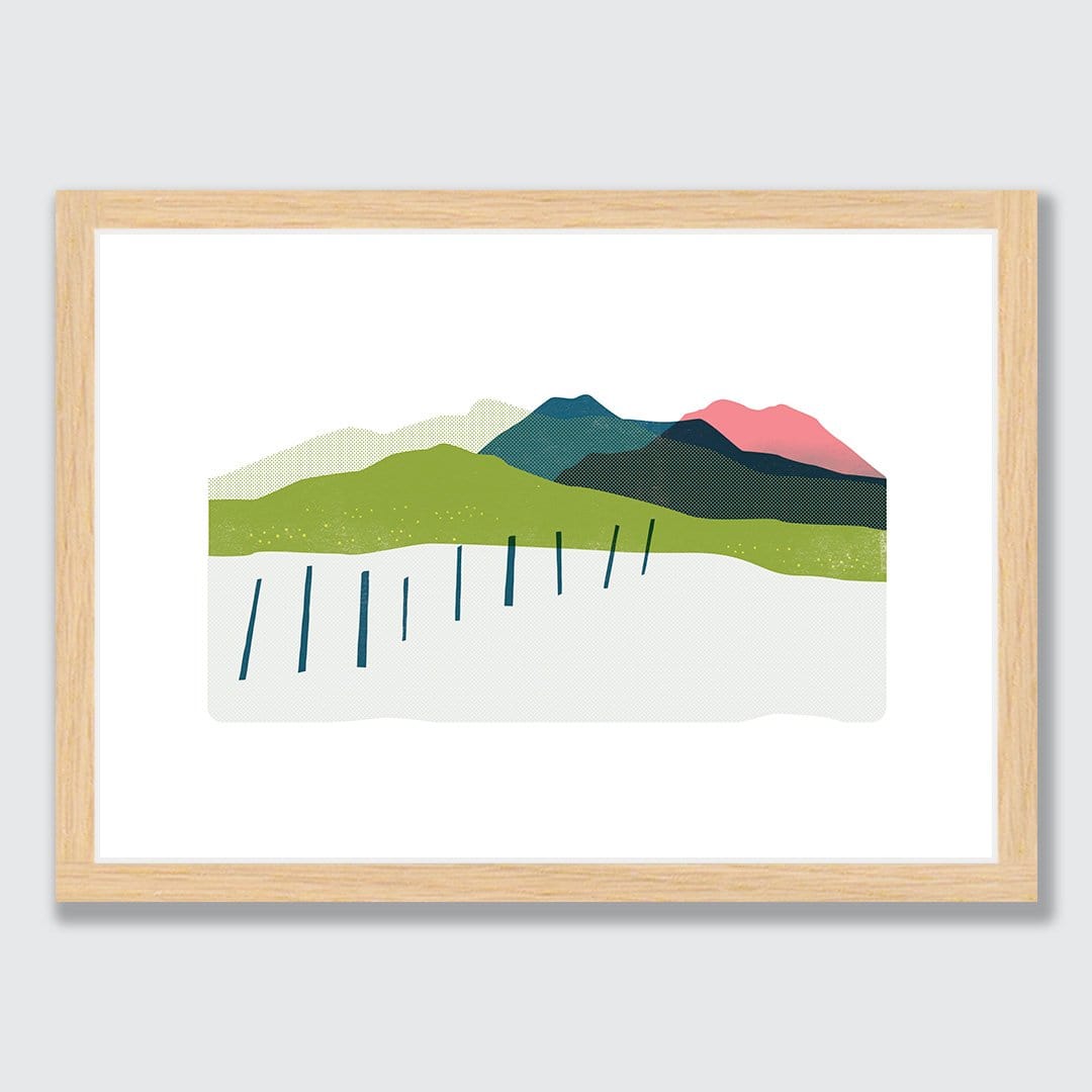 State Highway 1 Art Print by Sarah Parkinson