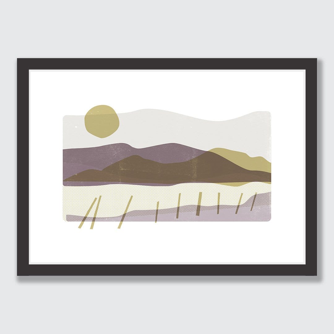 State Highway 39 Art Print by Sarah Parkinson
