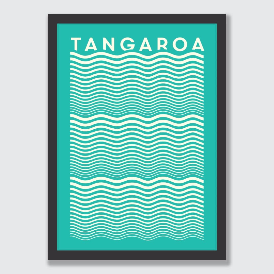 Tangaroa Green Art Print by OSLO