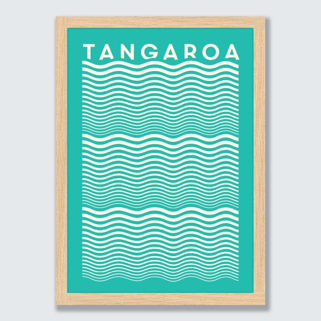 Tangaroa Green Art Print by OSLO