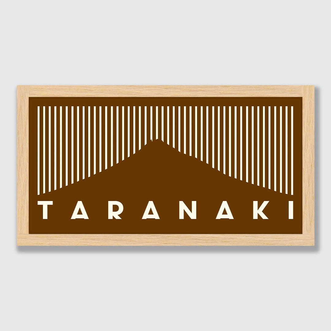 Taranaki Art Print by OSLO