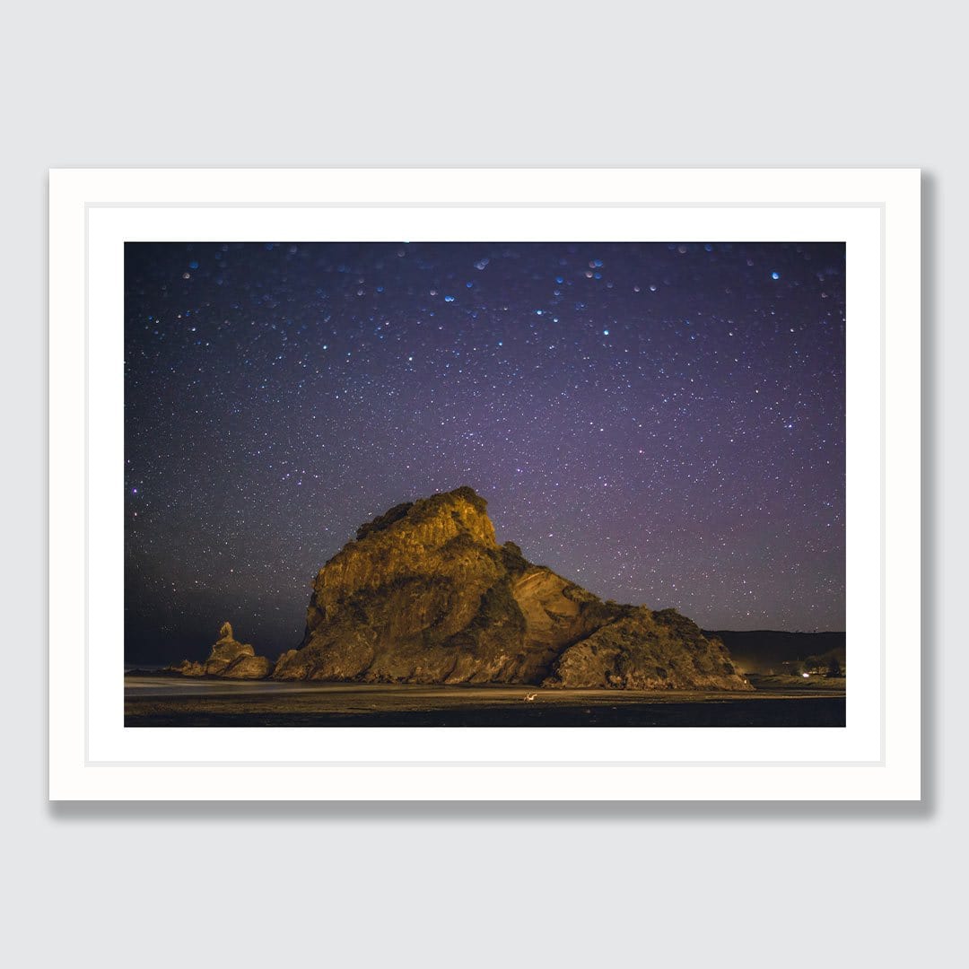 The Lion – Piha Photographic Print by Mike Mackinven
