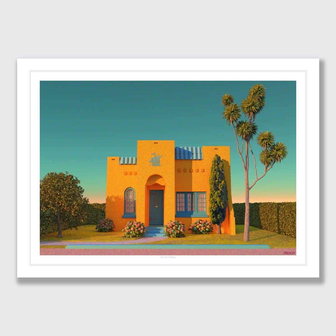 The Lost Cottage Art Print by Simon Stockley