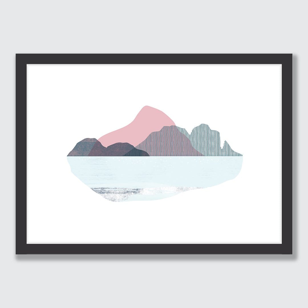 Three Islands I Art Print by Sarah Parkinson