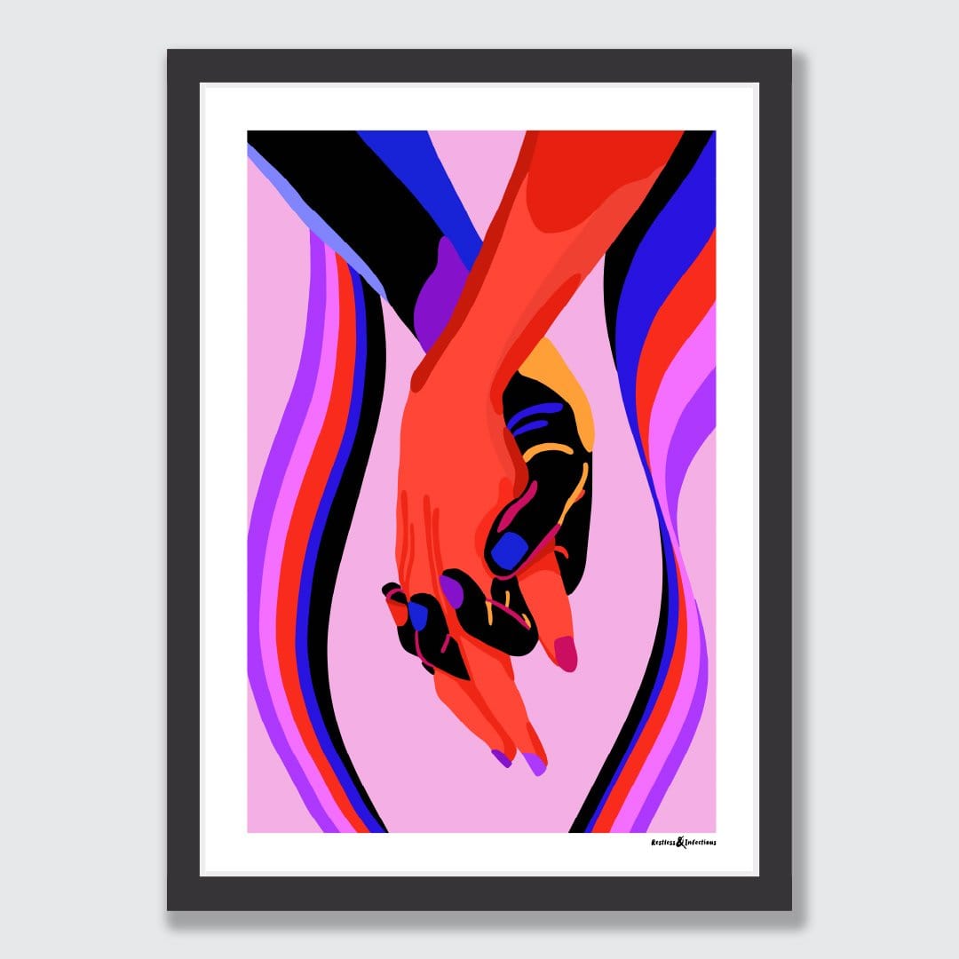 Together Art Print by Restless & Infectious