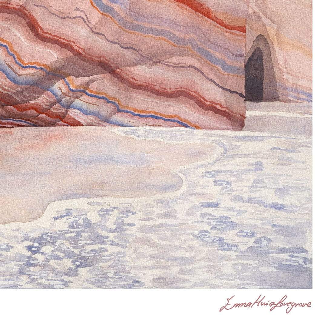 Tongapōrutu Art Print by Emma Huia Lovegrove